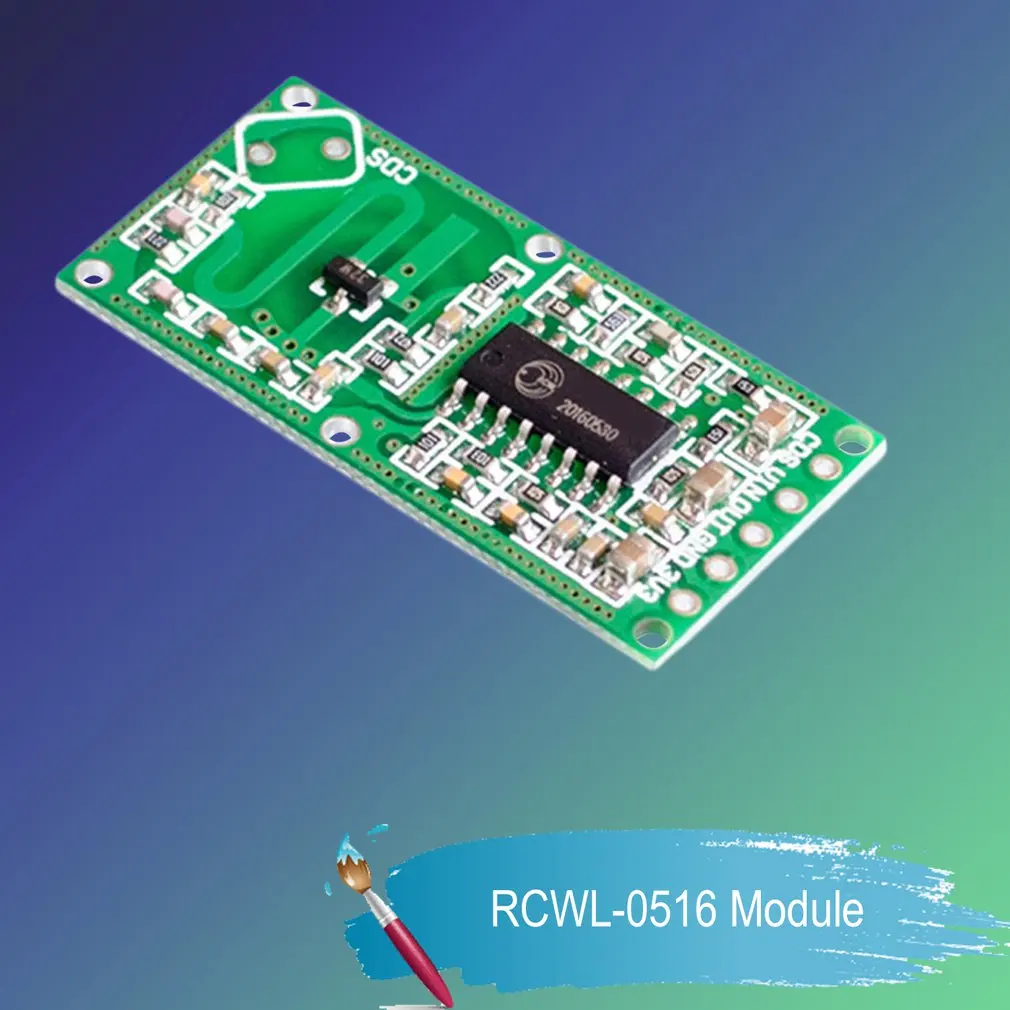 RCWL-0516 Doppler Radar Sensor Motion Detector Microwave Module for Arduino Human Body Induction Switch Intelligent Detection