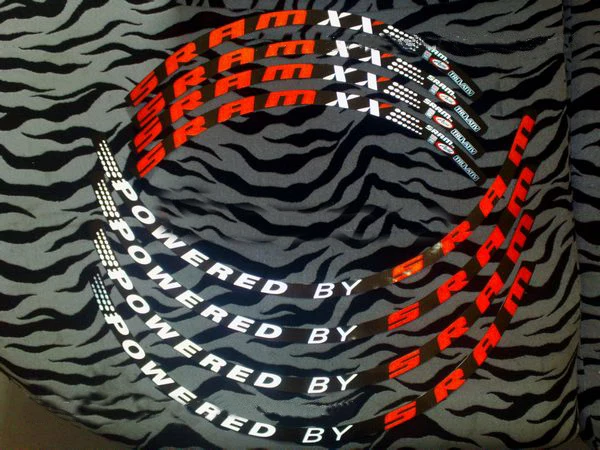 reflective bike rim decals