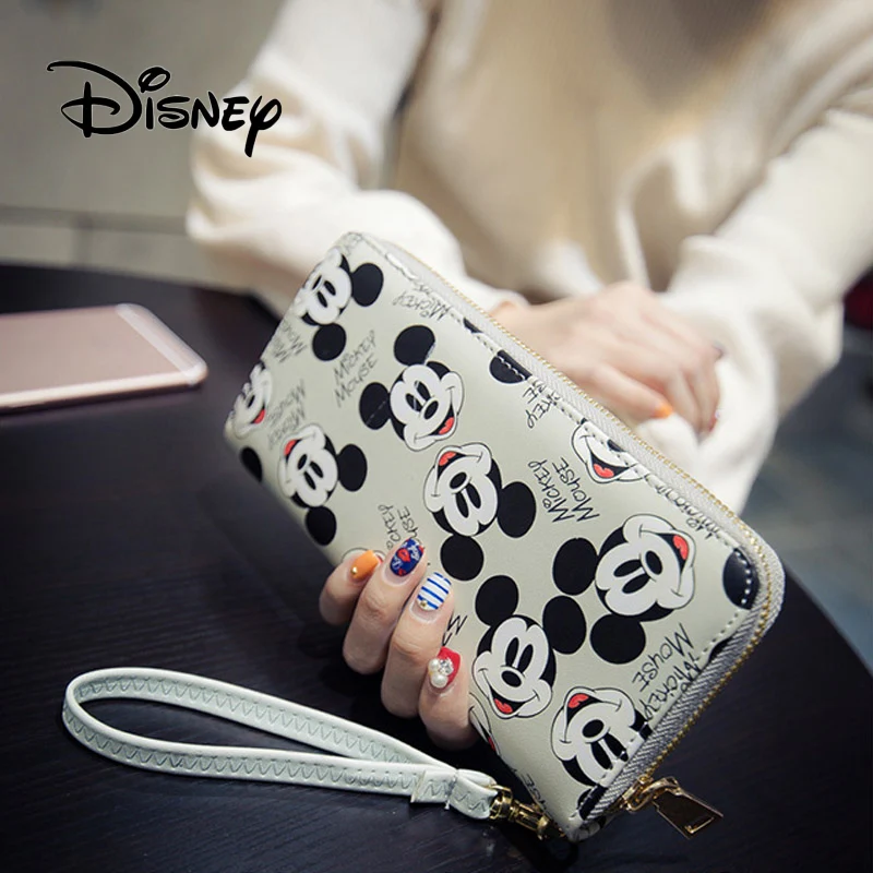 2019 Горячие disney Микки Маус плюшевые кошелек для женщин длинный женский леди