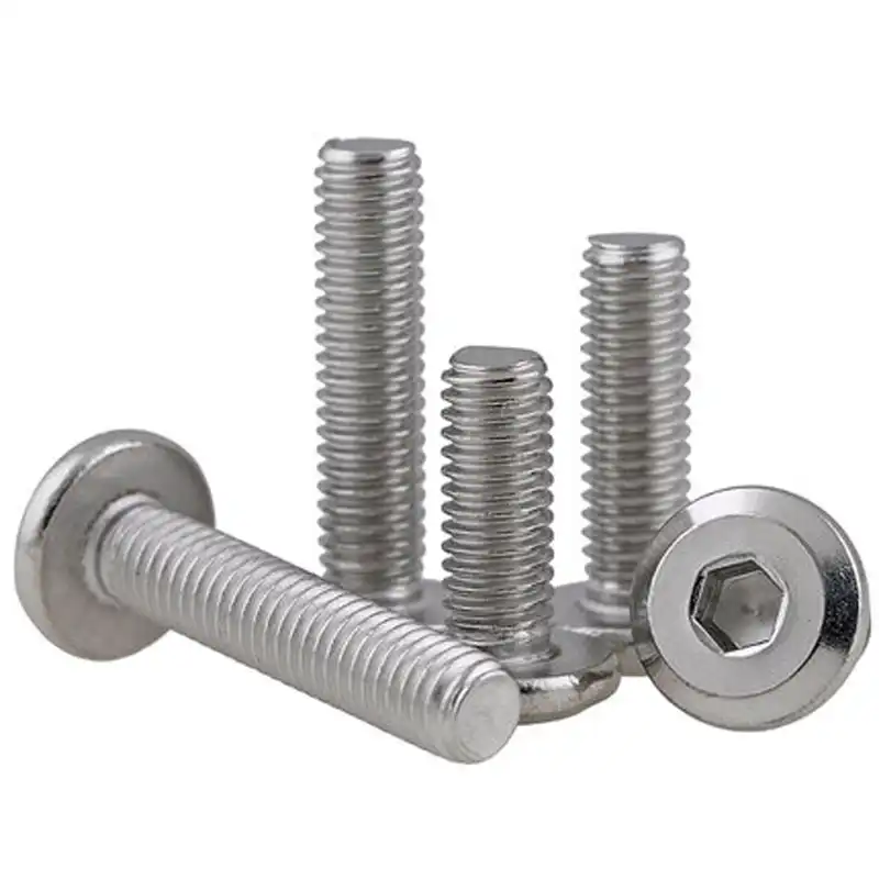 flat round head bolt