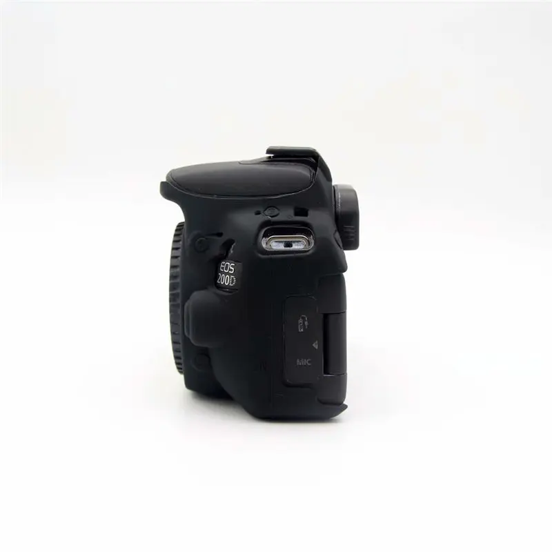 Olivemoon Камера силиконовый резиновый чехол для цифровой однообъективной зеркальной камеры Canon EOS 200D 80D 70D 7DII 60D 6D 1300D Soft Shell