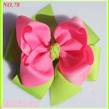 Новейший 60 шт 4," слоистый женский бант для волос аксессуары для волос Популярные Девушки заколки для волос