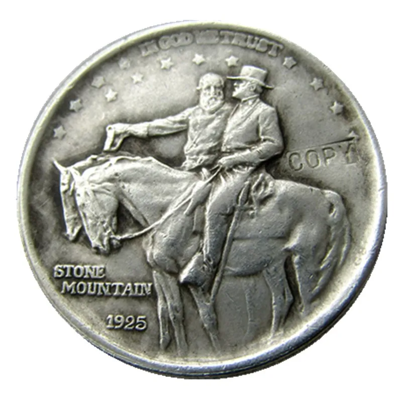

1925 Stone Mountain Commemorative Half Dollars Silver Plated Copy Coins