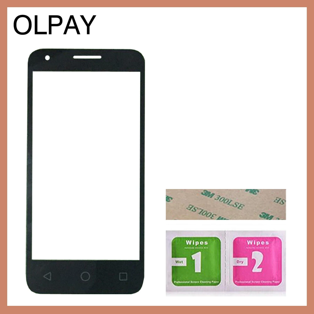 OLPAY 4," передняя внешняя стеклянная сенсорная линза для Alcatel One Touch Pixi 3 4,5 4027D 4027X5017 5017E OT4027 4027 VF795 speed 6 панель