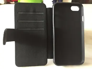 

2D Sublimation Blank Flip Leather PU+TPU Case Cover for IPhone 11 6 7 8 plus X XR XS MAX with Magnet and card holder 100pcs /lot