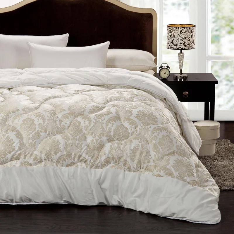 

Short plush Winter quilt Five star hotel Special, winter warm Comforter, simple luxury Blanket King Queen Full Twin size