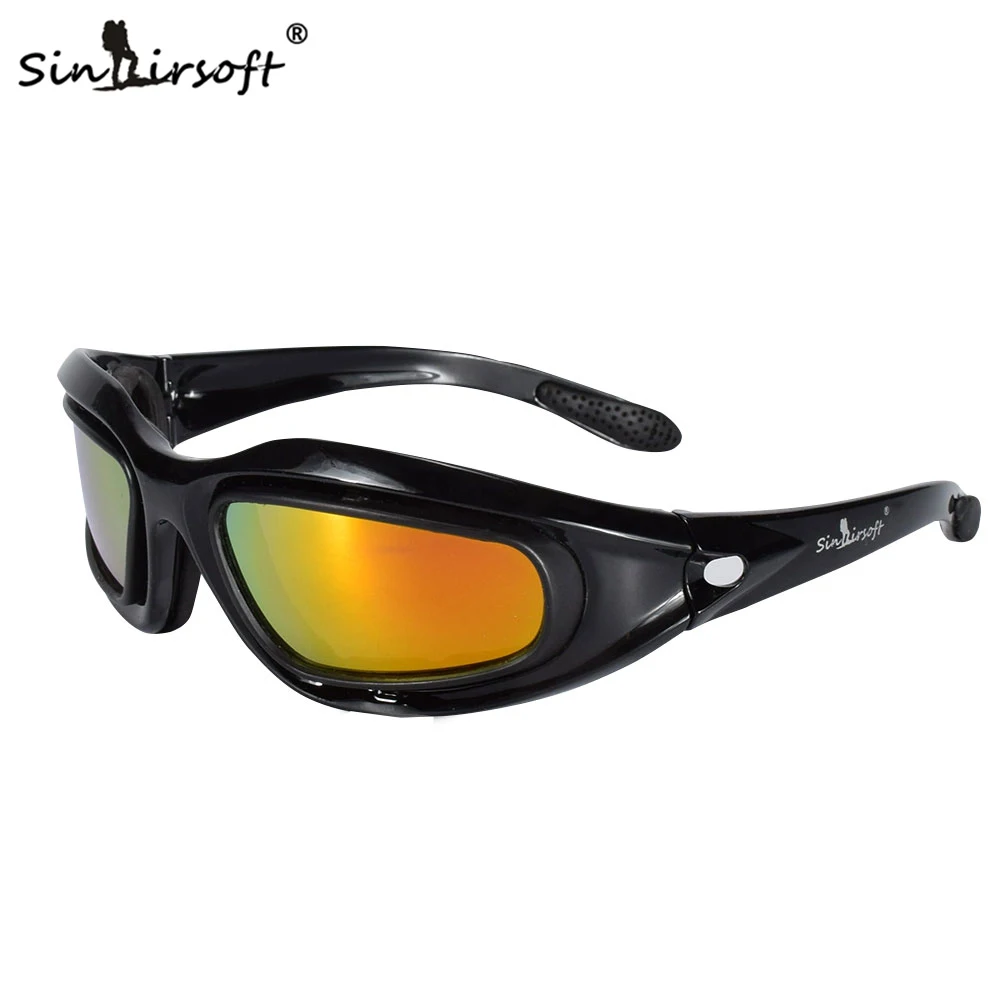 SINAIRSOFT C5 Polarized Goggles Outdoor UV400 Protection Military Tactical Hiking Camping Hunting Cycling Glasses Airsoft Daisy