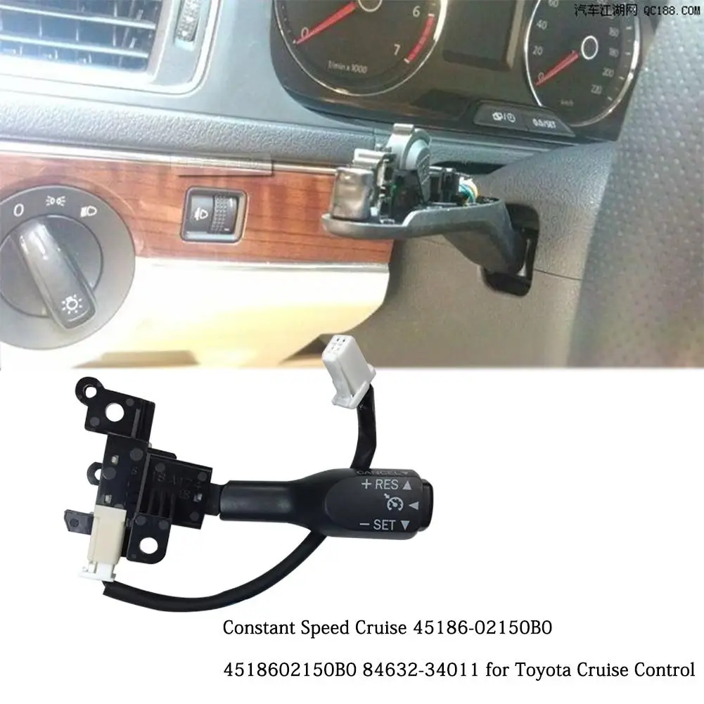 Crucero de velocidad constante 45186-02150B0 84632-34011 para Toyota Control de crucero