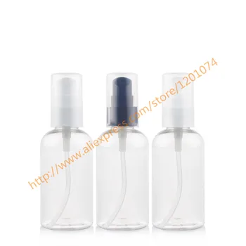 

75ml clear PET bottle with plastic pump.lotion/hand wash/Shampoo/moisturizer/facial water PET bottle