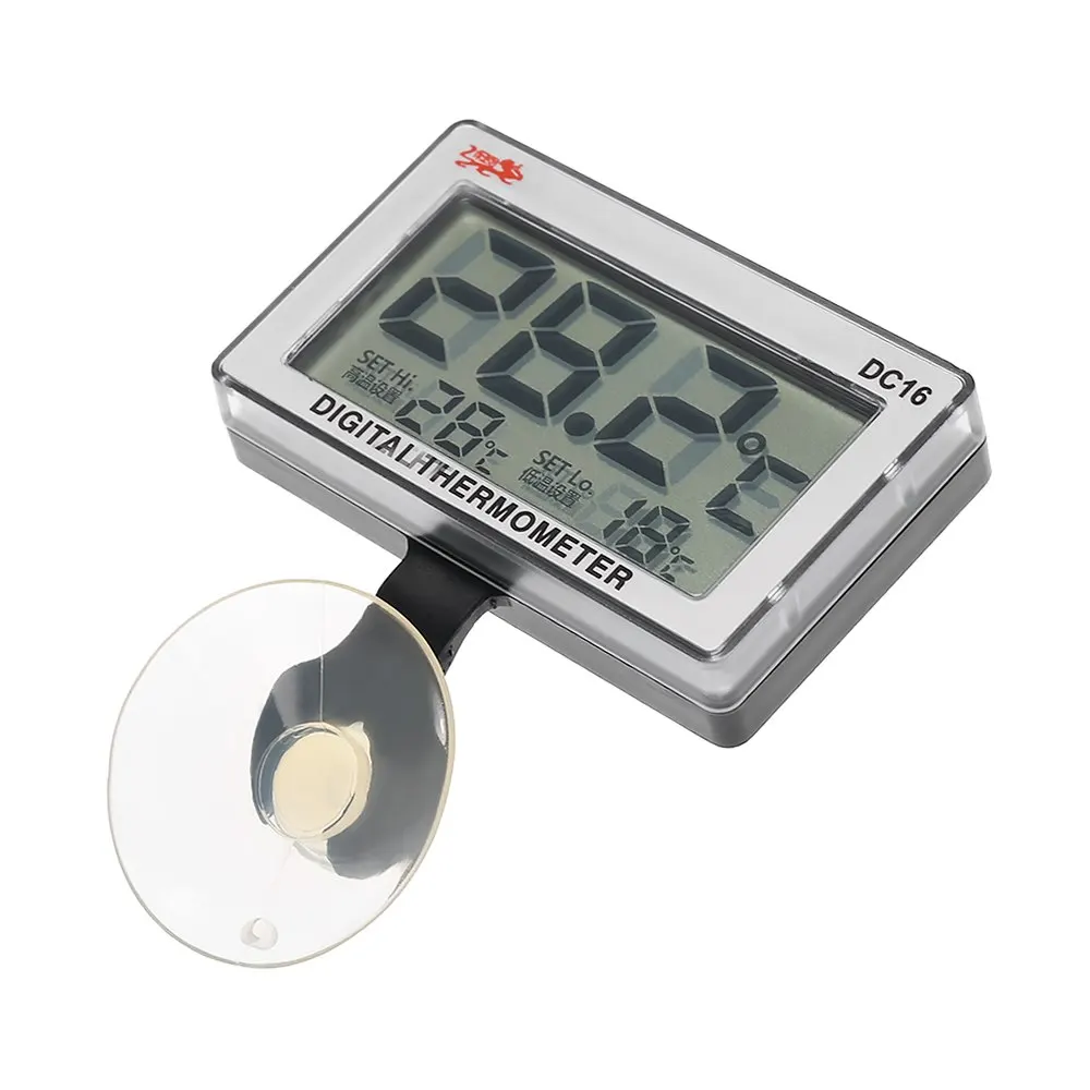 DC16 Digital Aquarium Thermometer Waterproof Temperature