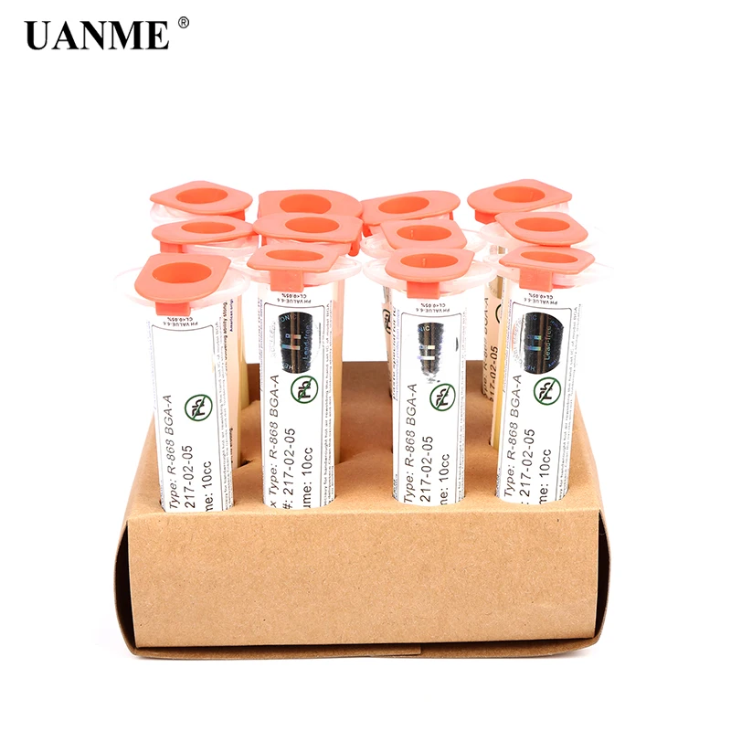 KAISI R-868 BGA LO A Solder Paste Welding Advanced Oil Flux Grease 10cc Soldering Repair Tools