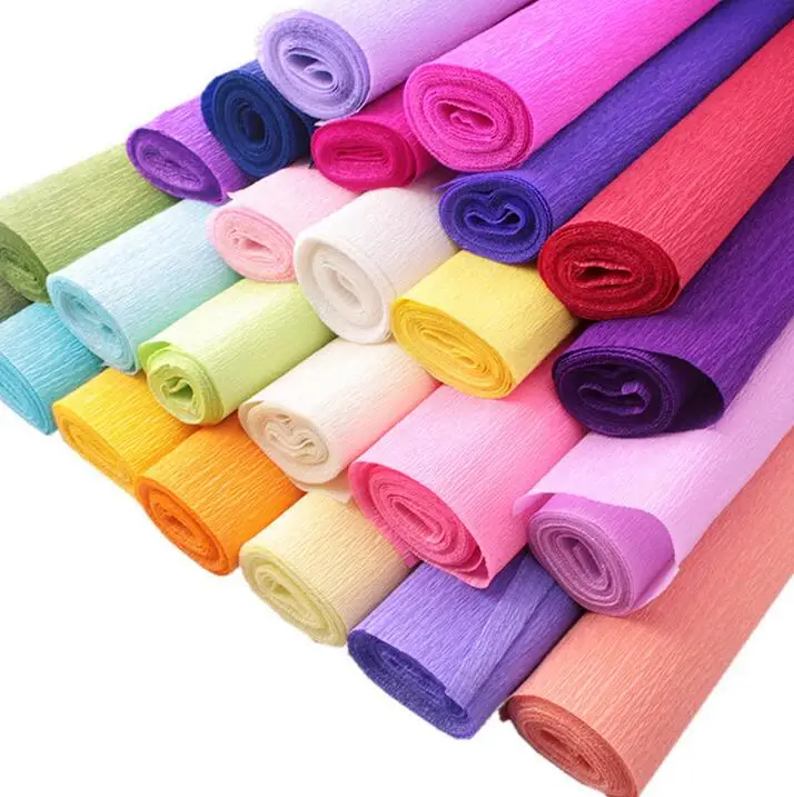 250*50 см/рулон крепированная бумага для упаковки цветов|paper for|paper handmadepaper crepe |