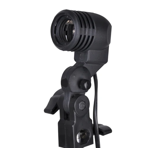 Nicefoto E27 Single Head Photo Lighting Bulb Holder Umbrella Bracket Photography Studio Ligh For | Электроника