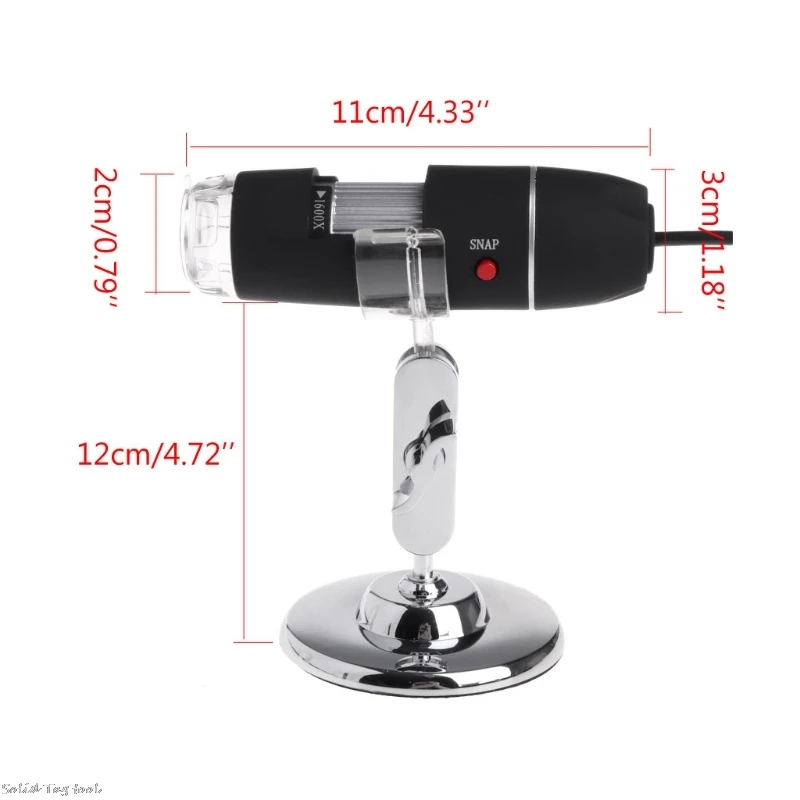 1600X0,3 Мп цифровой USB микроскоп камеры 8 светодиодный USB Цифровой Портативный Лупа эндоскоп Камера