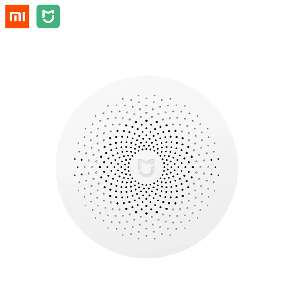 

Original Xiaomi Mijia Multifunctional Gateway Smart Accessories Control Center Alarm System Control Can Work for Smart Home Kits