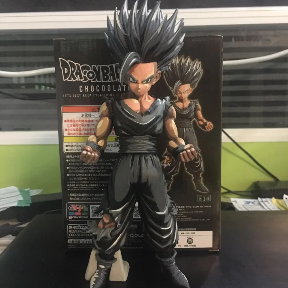 Huong Anime Gambar 23 CM Dragon Ball Z Son Gohan Komik Dicat Hitam