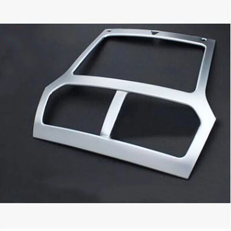 Для Ford Explorer 2011- 1 шт. ABS Chrome автомобилей навигации Управление Панель Outlet декоративное покрытие отделкой стайлинга автомобилей аксессуары