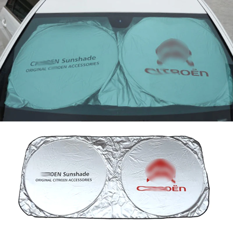 

Car Window Sun Shade for Citroen C2 C4 C4L C5 C6 Windshield Sunshade Film Solar UV Protection Foils Summer Accessories