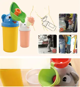 

Portable Convenient Travel Cute Baby Urinal Kids Potty Girl Boy Car Toilet Vehicular Urinal Traveling urination