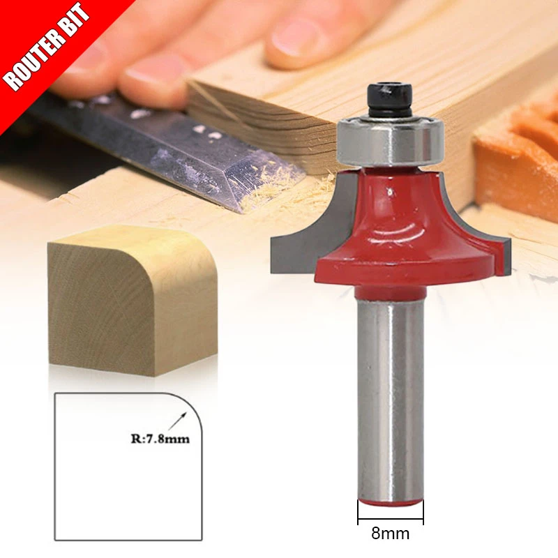 Buy 8mm Shank Round Over Beading Edging Router Bit