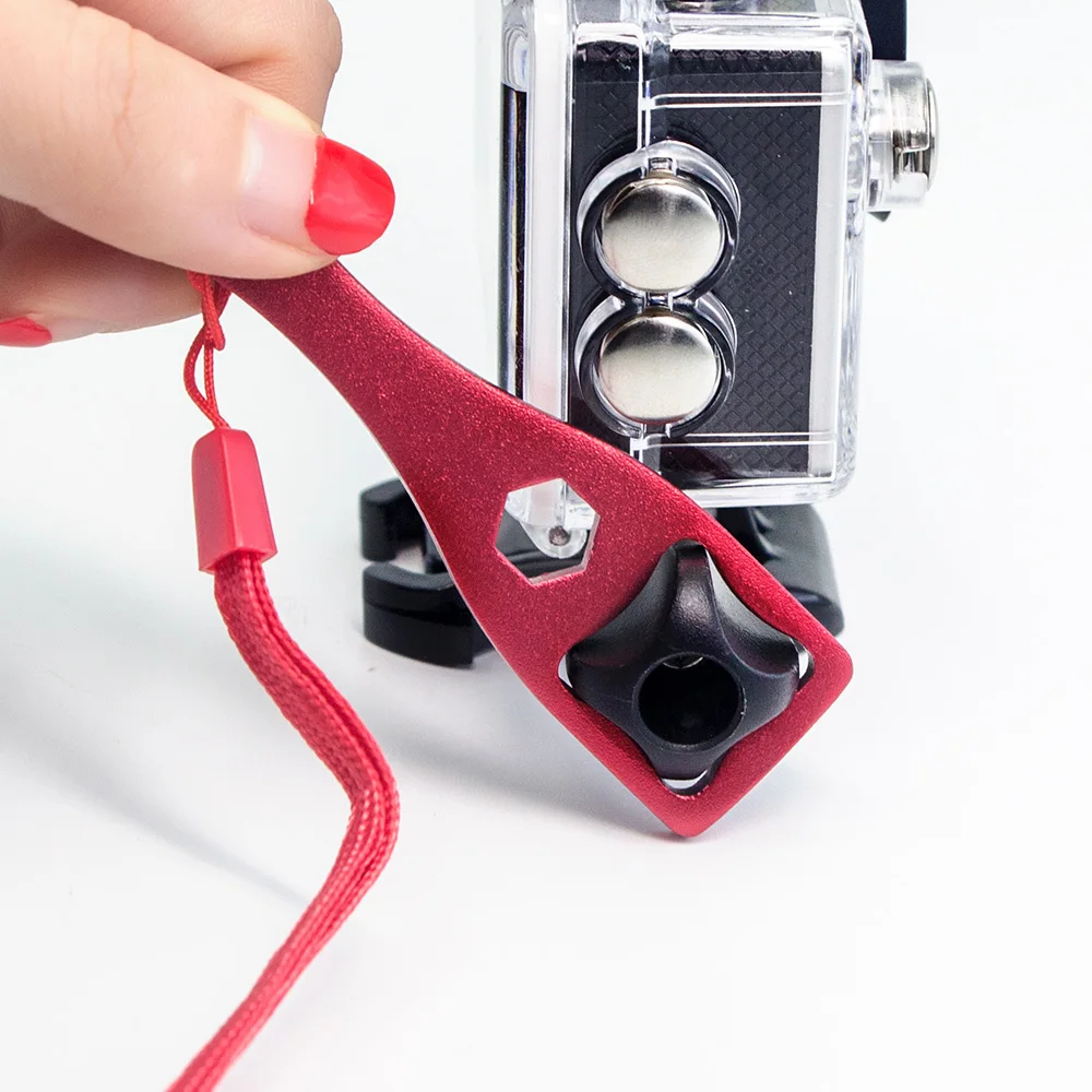

Aluminium Alloy Wrench Spanner Tighten Loose Knob Nut Screw for Go pro Session Gopro Hero7 6 5 4 3+ xiaomi yi 4k Action Camera