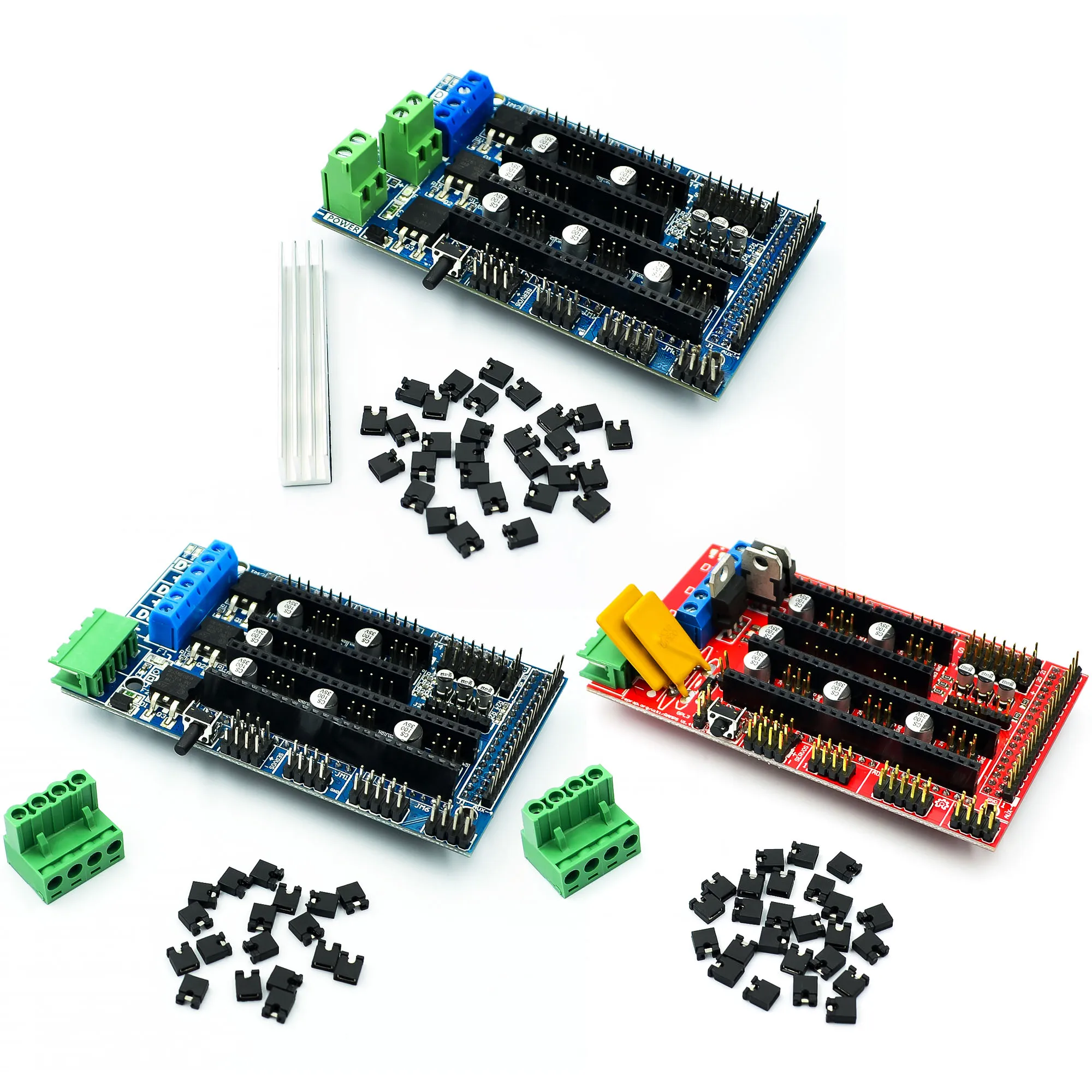 

Ramps 1.4/1.5/1.6 Expansion Control Panel with Heatsink Upgraded Ramps 1.4/1.5 for arduino 3D Printer Board