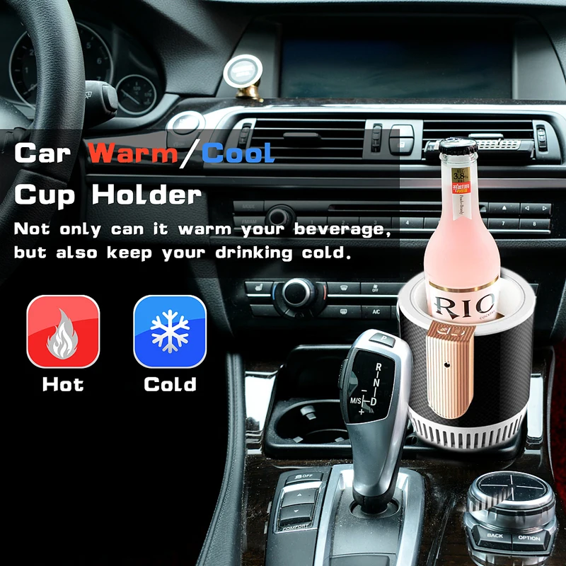 2019 Smart car hot and cold cup Home office travel heating insulation electric mini refrigerator Fishing Camping dfdf