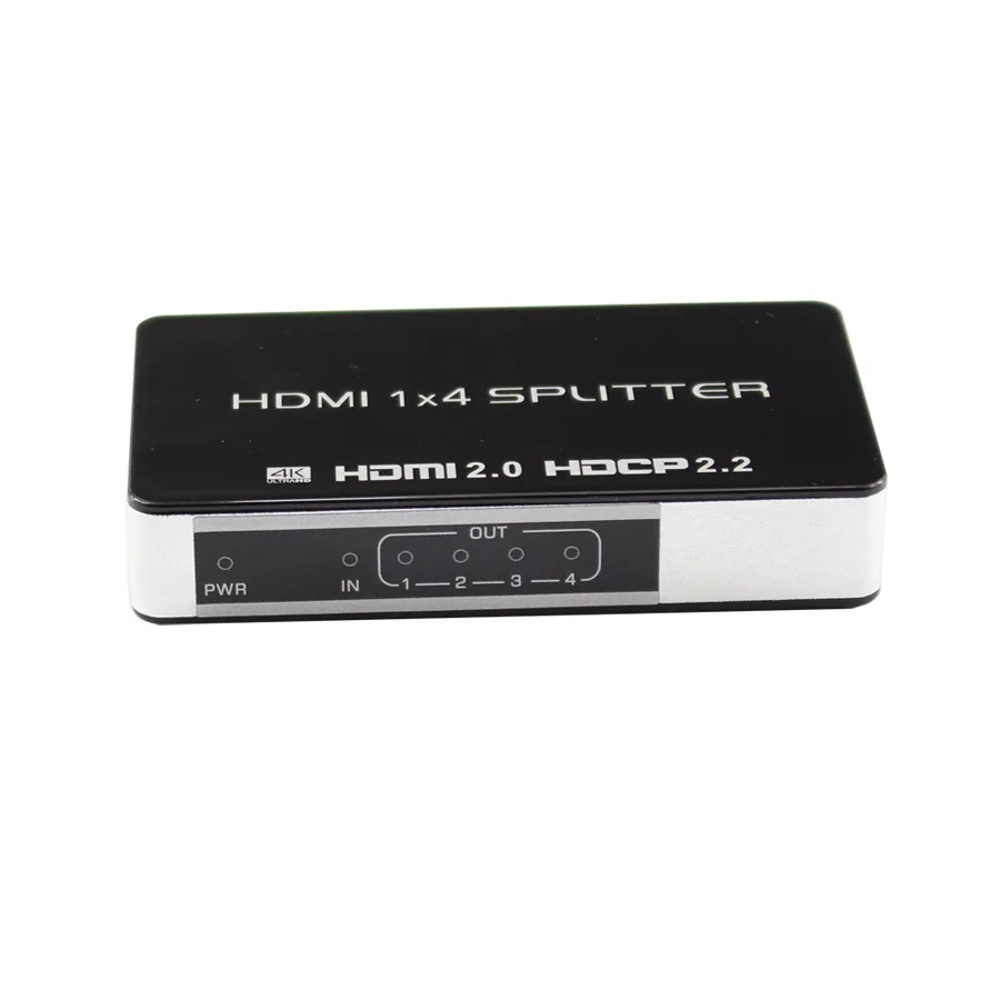 HDMI 2,0 сплиттер UHD 4 к 1x4 HDCP 2,2 3D 1 вход 4 выход ретранслятор переключатель коробка концентратор 1080 p 4 к x 2 к для Blu-Ray DVD HDTV