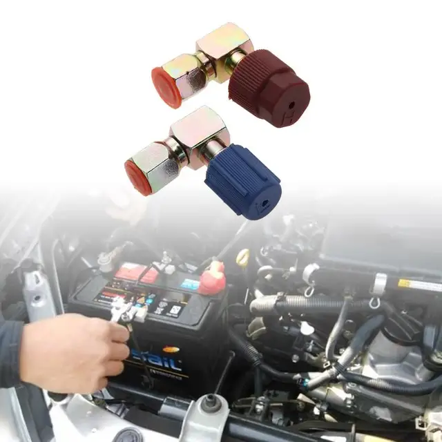 Buy 2pcs Car Air Conditioning Adjustable Connector