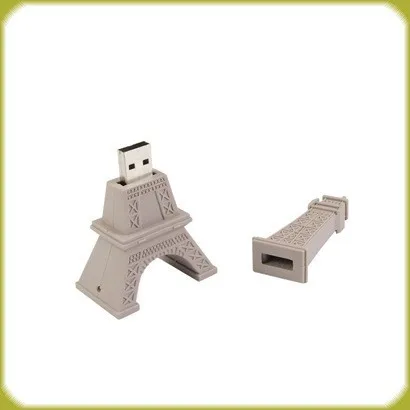 Стиль Мультфильм Эйфелева башня модель usb флэш-накопитель USB 2.0 ручка привода 8 ГБ флэш-памяти U диск ручка thumbdrive подарков