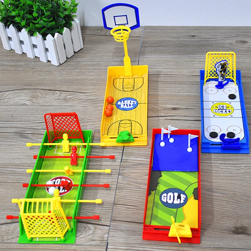 1PCS Basketball Shooting Board Games Desktop Finger Ball Football