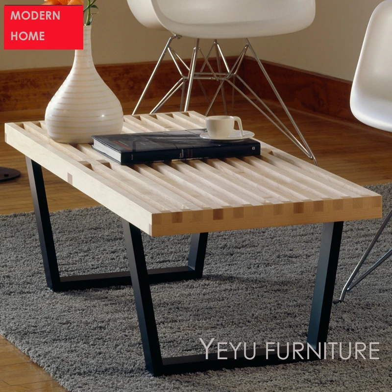 Design Moderno e minimalista Banco Banco De Madeira Sólida Moderna Casa Design Simples Sala de estar Em Madeira Maciça De Bancada ou Mesa de Lazer longo