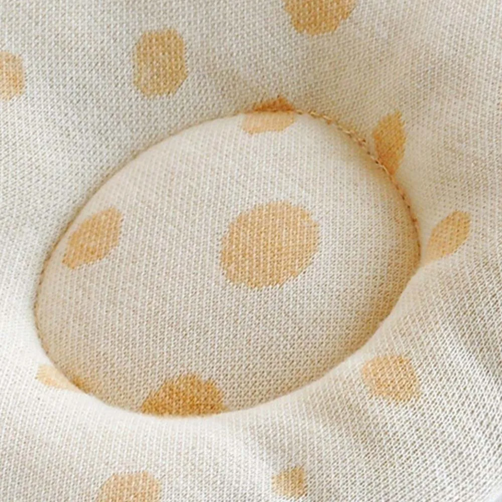 Cute Newborn Baby Pillow Infant Sleep Positioner Prevent Flat Head Shape Support Cotton Infant Pillow
