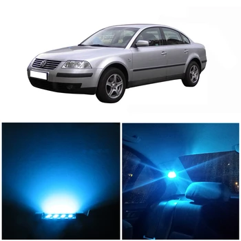 

WLJH 13x Canbus No Error 2835 Led Dome Mirror Puddle Lamp Kit For VW Volkswagen Passat B5 Interior LED light Package 1998-2005