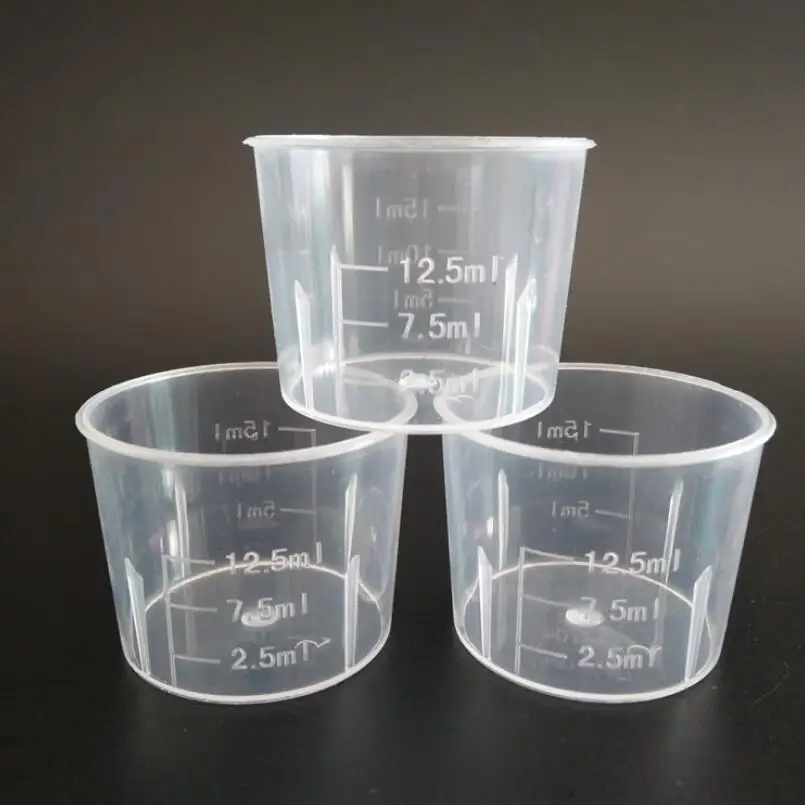 Free Shipping 15 Ml Transparent Plastic Small Liquid Measuring Cup Kitchen  Cooking Tool Lx7092 - Measuring Tools - AliExpress