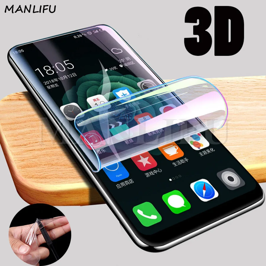 3D полное покрытие экрана протектор для Xiaomi mi x 3 Защитная пленка из мягкого ТПУ Xiao