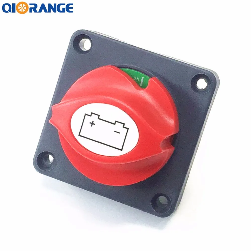 12V/24V/48V Battery Isolator Switch 350A Removable Knob Battery Power