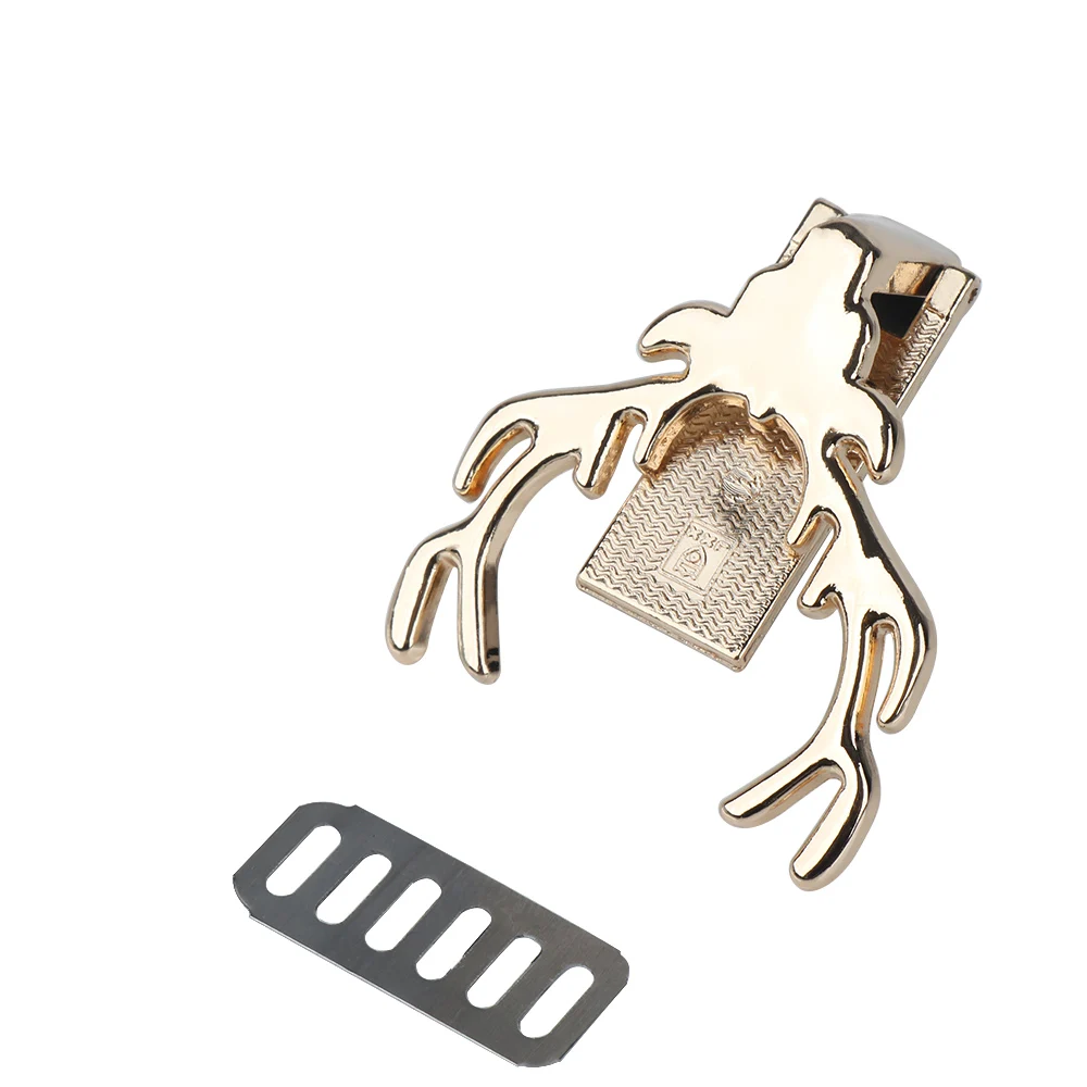 Despitego High Quality Deer Metal Bag Decoration for DIY Handbag Craft Messenger Shoulder Bag Hardware