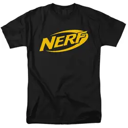 Водомет Nerf логотип взрослая футболка