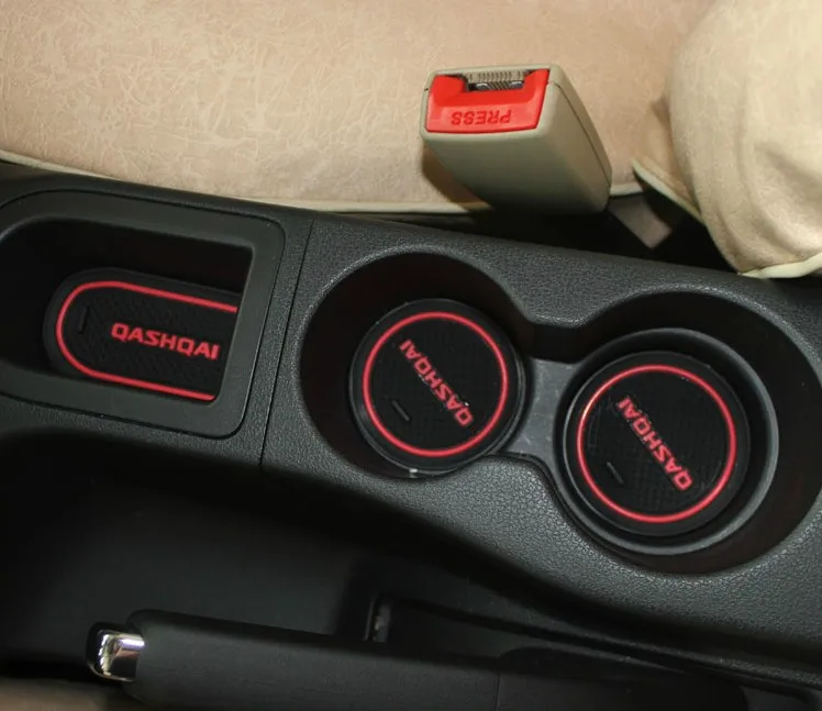 

Non-slip mat auto Interior door gate slot pad cup mat for nissan qashqai J10 2007-2013,10pcs/lot,car accessories