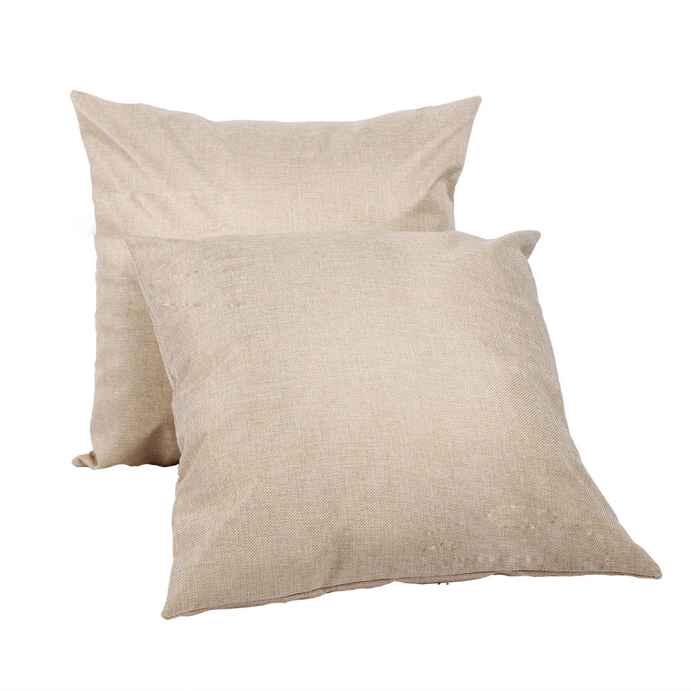 Buy Linen Sublimation Blank Pillow Case Cushion Cover