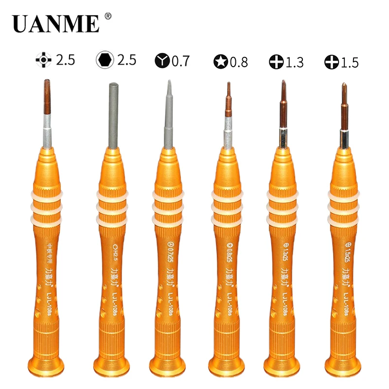 1PC LJL-108S Screwdriver Set for iPhone X 8 7 6S 6 Repair Tools Opening Disassemble Kit Mobile Phone Tool | Инструменты