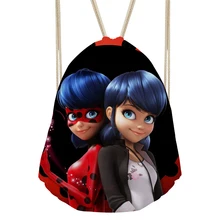 Cartoon Kids Miraculous Ladybug School Bag Cute Girls Lovely Anime Kindergarten Shoulder Book Drawstring Backpacks Teen Students Cartoon Kids Miraculous Ladybug School Bag Cute Girls Lovely Anime Kindergarten Shoulder Book Drawstring Backpacks Teen Students