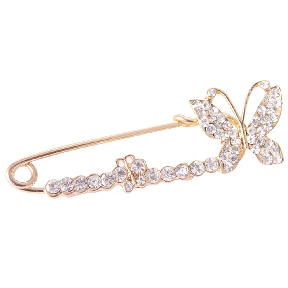 

Scarf Pins Wedding Brooch Party Butterfly Cardigan Fabala Crystal