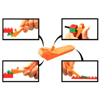 

1 Pc Building Dismantling Device Figure Building Blocks Sets Model Toys Brick Installation Demolition Tools Child Building Block