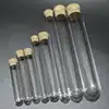 50pcs/lot Dia 12mm to 25mm Hard Plastic test tubes with cork stopper for Experiments, Length from 60mm to 150mm ► Photo 2/6