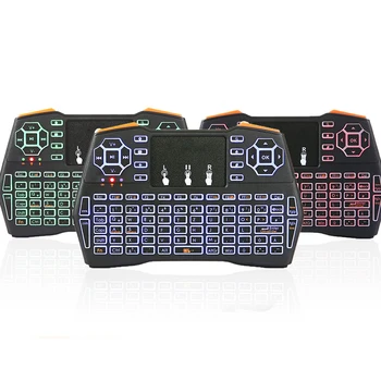 

i8 Plus Handheld Backlight Mini Wireless Keyboard with TouchPad For PC TV Box Gaming QWERTY Keyboard Mouse Multimedia Control