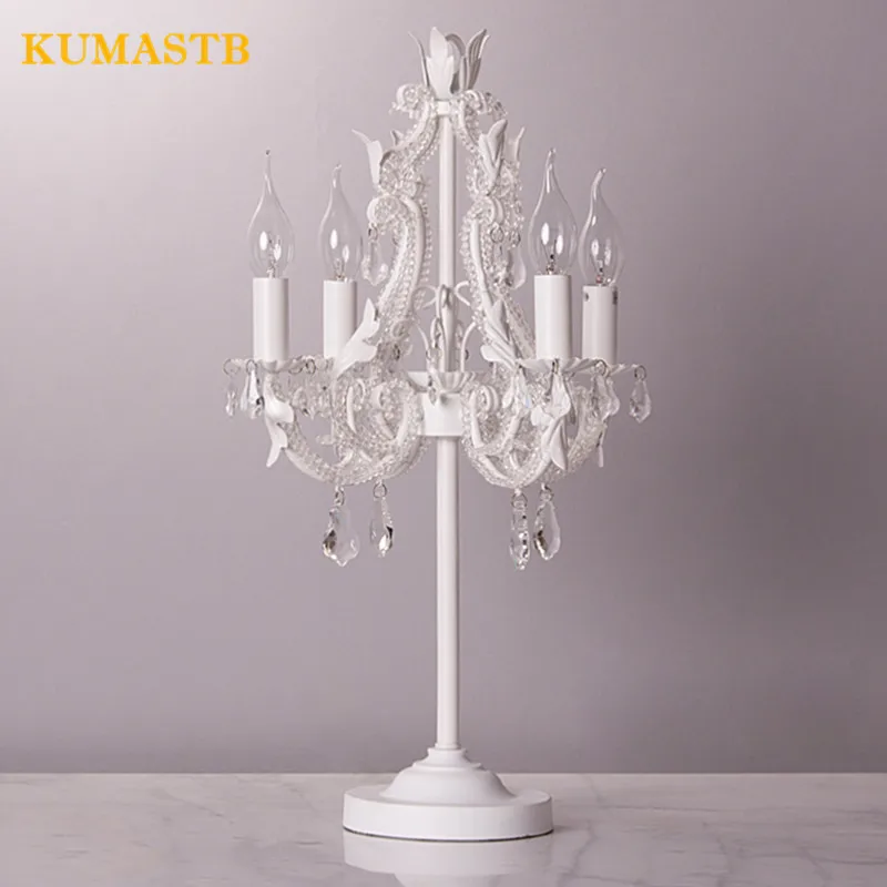 Crystal Candle Table Lamp 1
