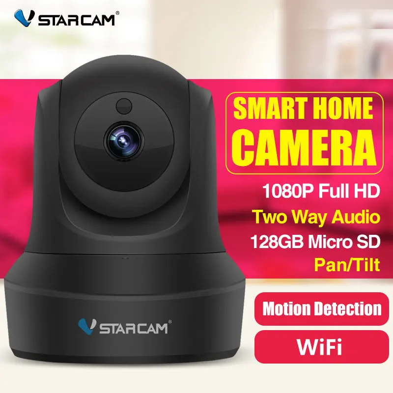 VStacam C29S 1080P Full HD Wireless IP Camera CCTV WiFi Home Surveillance Security Camera System Indoor