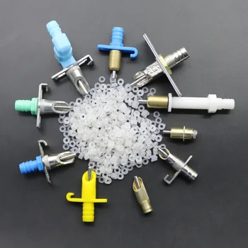 

1000 Pcs Poultry Farming Circular Rubber Material Farm Animals Drinkers Fitting Nipple Drinkers Waterproof Mat